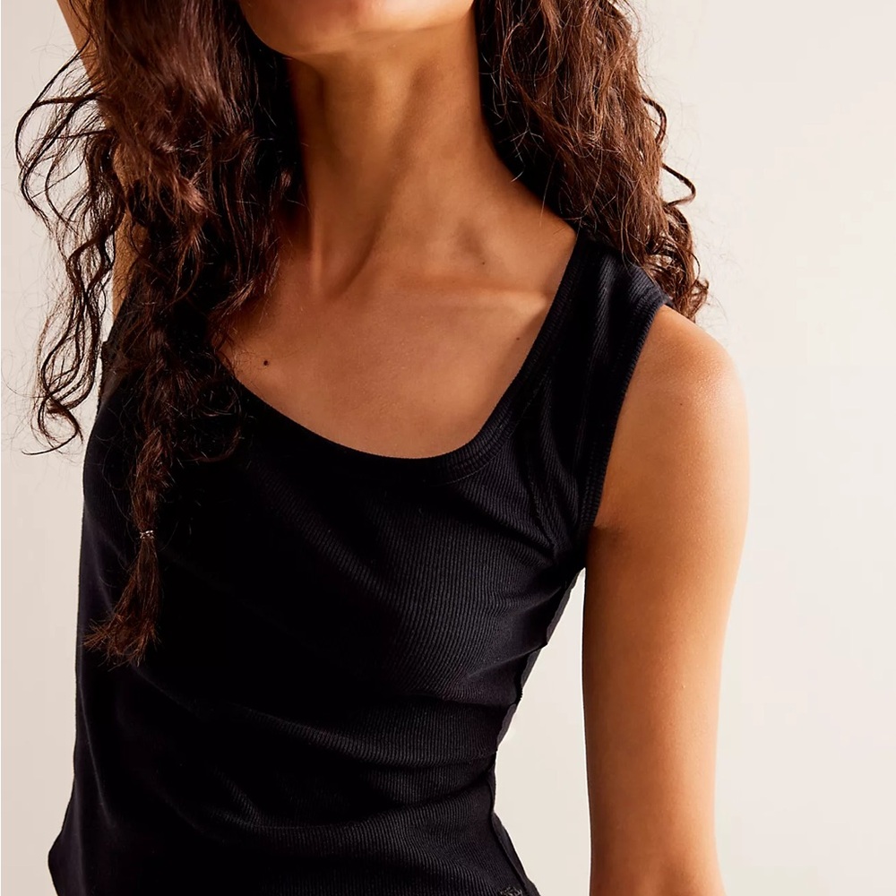 Free People -We The Free Hummingbird Cream Tank Top - Picture 6 of 6